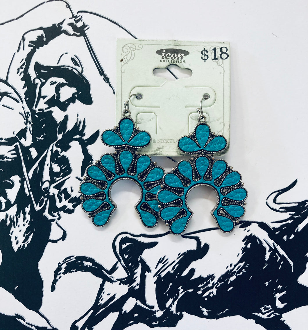 “Sioux River” Squash Earrings