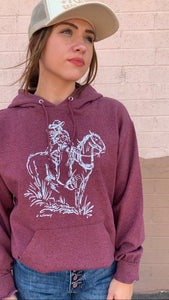 “Cowgirl” Hooded Sweatshirt