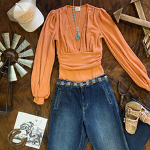 Load image into Gallery viewer, “Ella” Longsleeve Knit Bodysuit