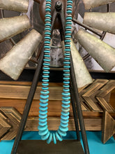 Load image into Gallery viewer, &quot;Navajo Trail” Turquoise &amp; Faux Navajo Pearl Necklace
