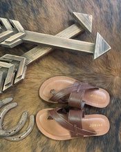 Load image into Gallery viewer, &quot;Desert Drifter&quot; Leather Sandals