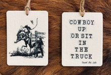 Load image into Gallery viewer, “Cowboy Up” Western Air Freshener