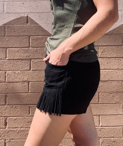 "Arizona Babe" Fringe Shorts