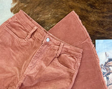 Load image into Gallery viewer, &quot;Lainey&quot; Western Boho Corduroy Flares